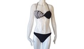 Black & White Push Up Bikini, Swimwear, Swimsuit